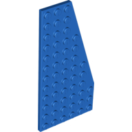 Lego destička šikmá 12x6 klín pravý, modrá (6097697, 4647545)